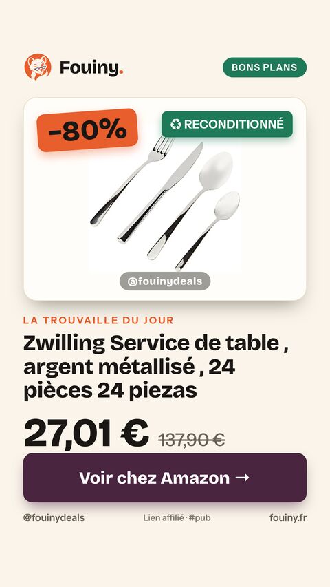 Zwilling Service de table , argent métallisé , 24 pièces 24 piezas